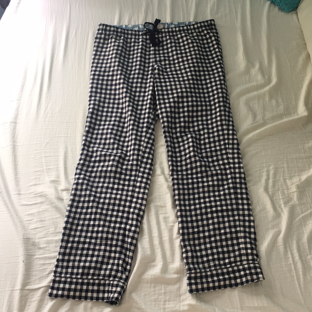 J Crew Plaid Pajama Pants